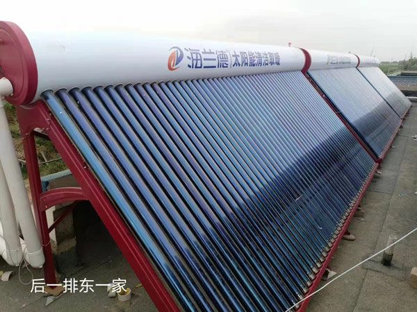 無動力太陽能熱水器